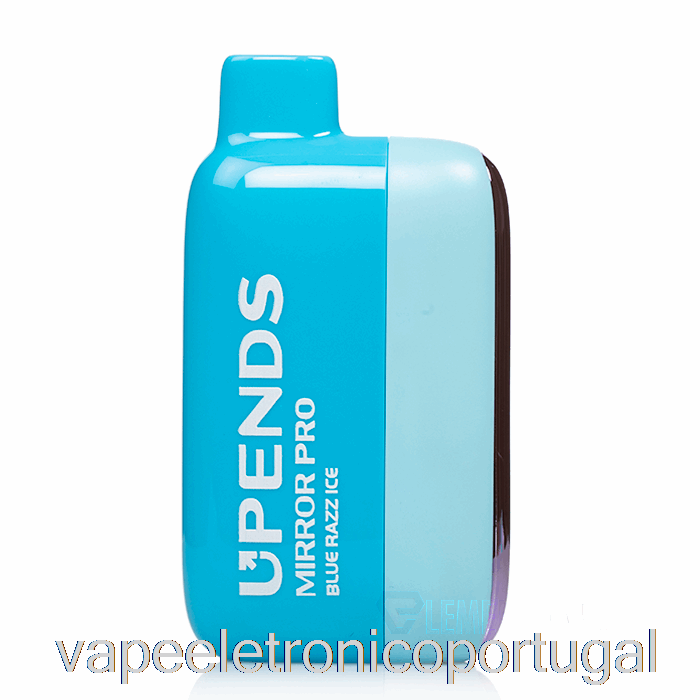 Vape Eletrônico Upends Mirror Pro 12000 Descartável Azul Razz Ice
